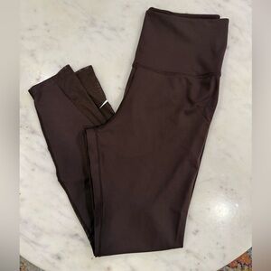 Nike High Rise Leggings with Mesh Panel